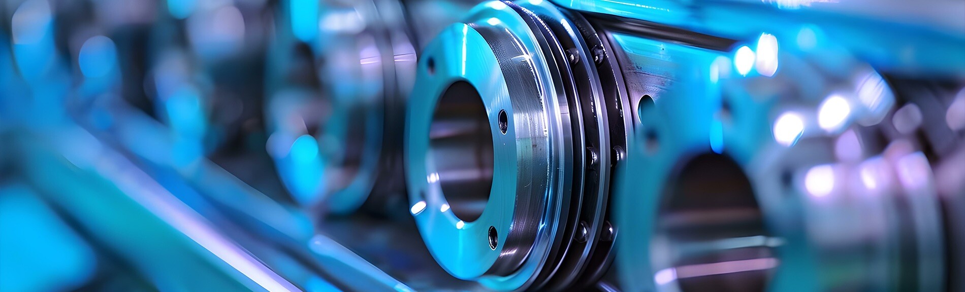 Metallisches Getriebe mit Wälzlagern als Symbol für die Wälzlagerschmierung